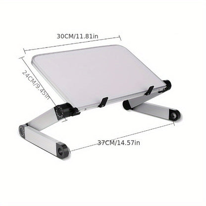 Justerbart Aluminium Bokställ med Klämmor