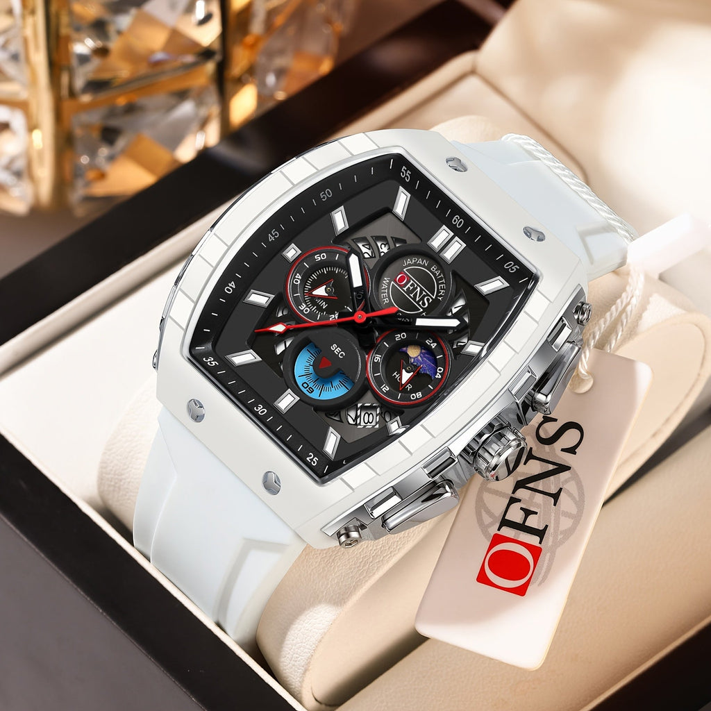 Klocka Daniel (digital/analog herrklocka med nattbelysning & datum)