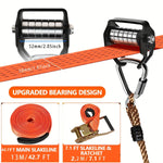 Zipline Set i Polyester för Barn och Vuxna