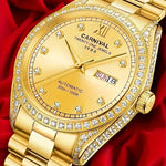 Klocka Anders (automatisk herrklocka med kalender & transparent baksida)