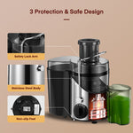 Kraftfull Frukt- och Grönsakspress, 400-800W