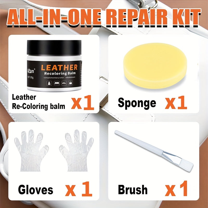 LäderFix – Reparationskit för vitt läder