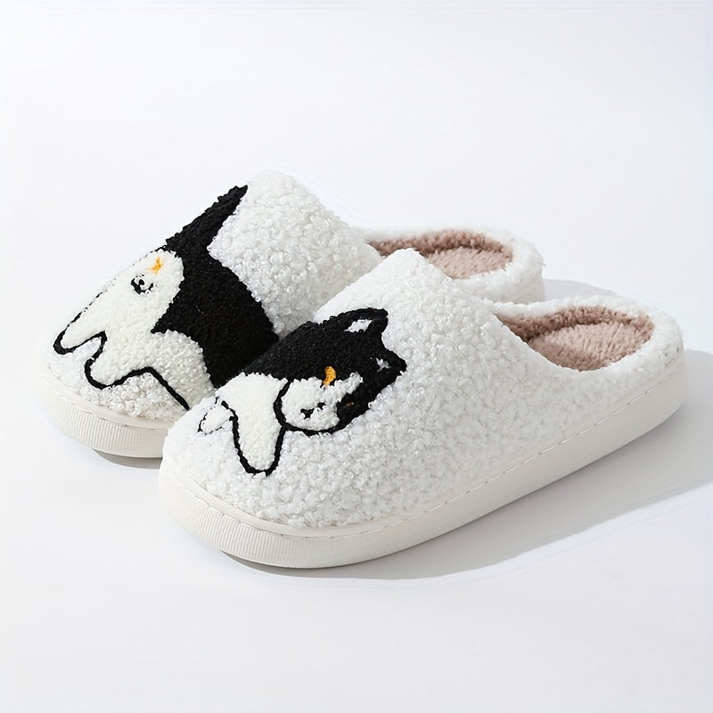 Katt tofflan - Mjuka Tofflor med Kattmotiv