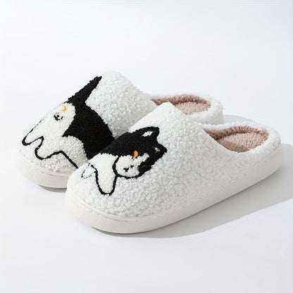 Katt tofflan - Mjuka Tofflor med Kattmotiv