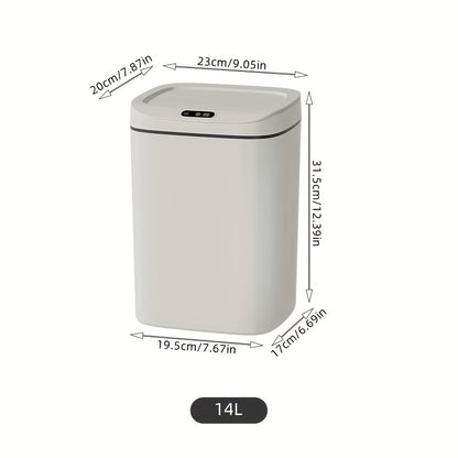 Smart Soptunna med Tyst Stängning – Luktfri & Batteridriven