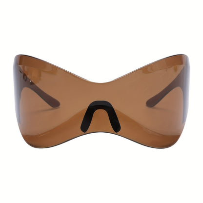 Y2K retro glasögon – stora modeglasögon