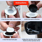 2-pack Roterbara Blindzonsspeglar