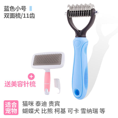 Koirien ja kissojen turkkiharja – selvitys- ja turkinhoitokampa