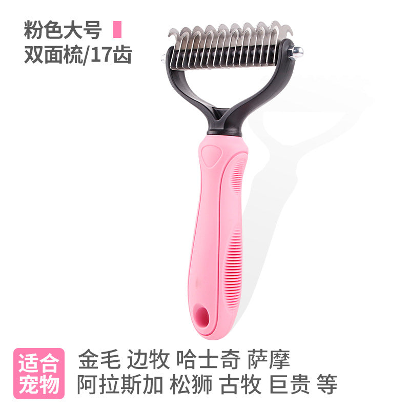 Koirien ja kissojen turkkiharja – selvitys- ja turkinhoitokampa