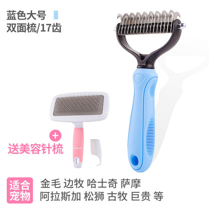 Koirien ja kissojen turkkiharja – selvitys- ja turkinhoitokampa