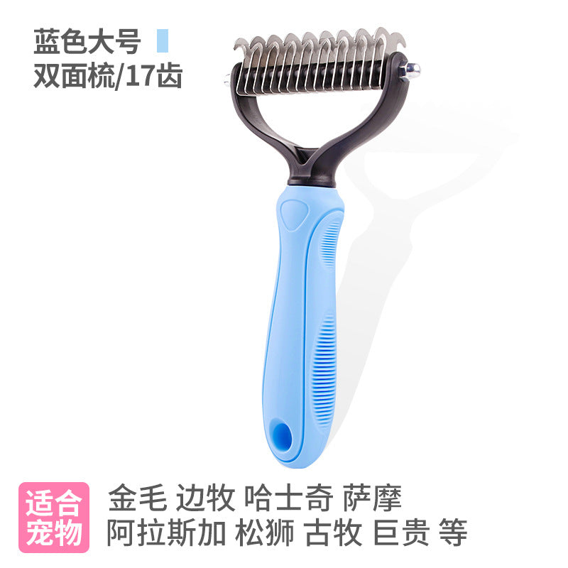 Koirien ja kissojen turkkiharja – selvitys- ja turkinhoitokampa