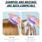 4-pakning silikon kroppsbørster, håndtak, myke