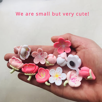 BlomMagnet™ – 12 kpl vaaleanpunaisia ​​persikankukkia