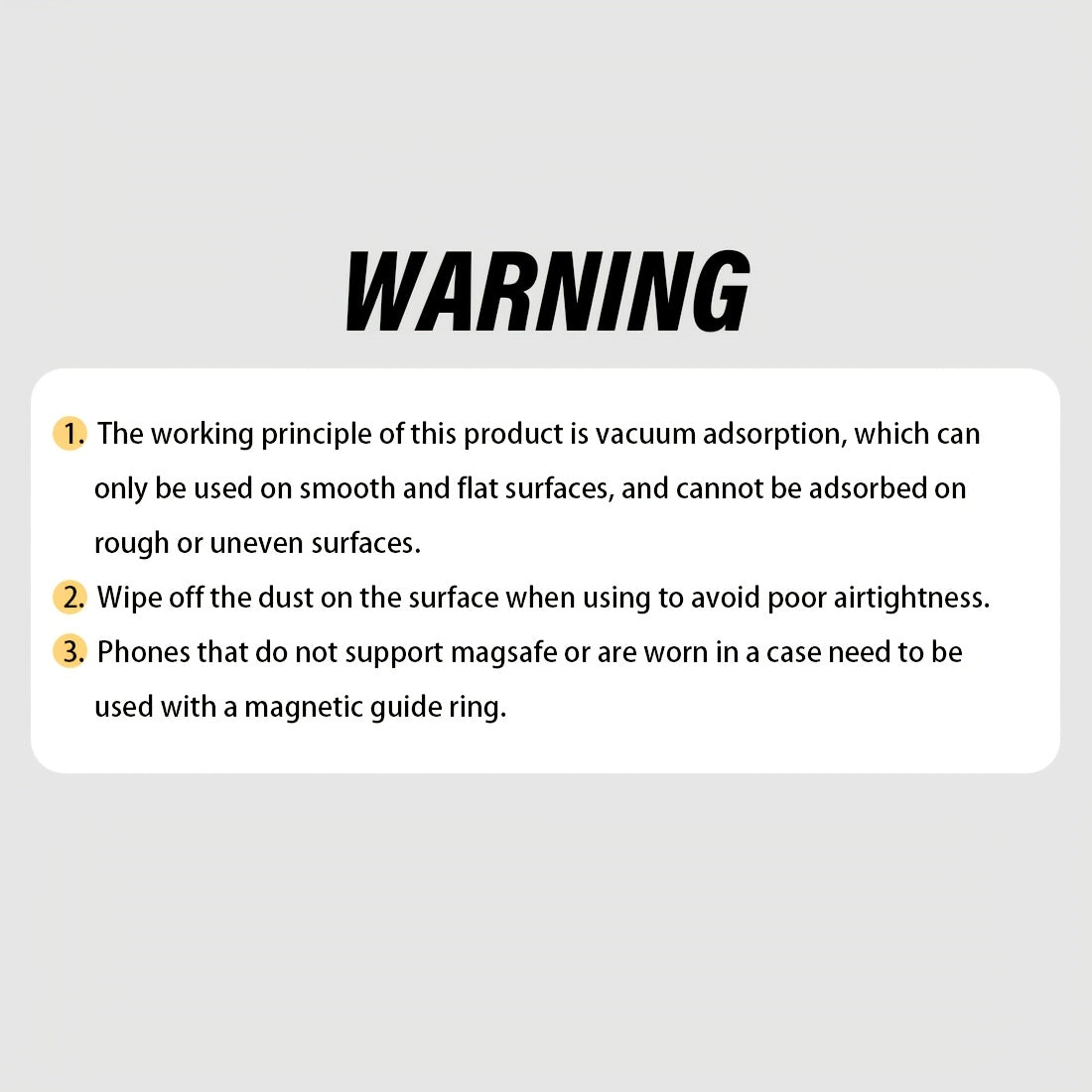 MagnetMount™ – Mörkgrå Bilhållare med 360° Rotation