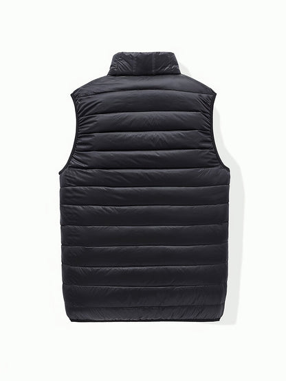 Lättviktsjacka herr – ståkrage & zip-up design för vår/höst