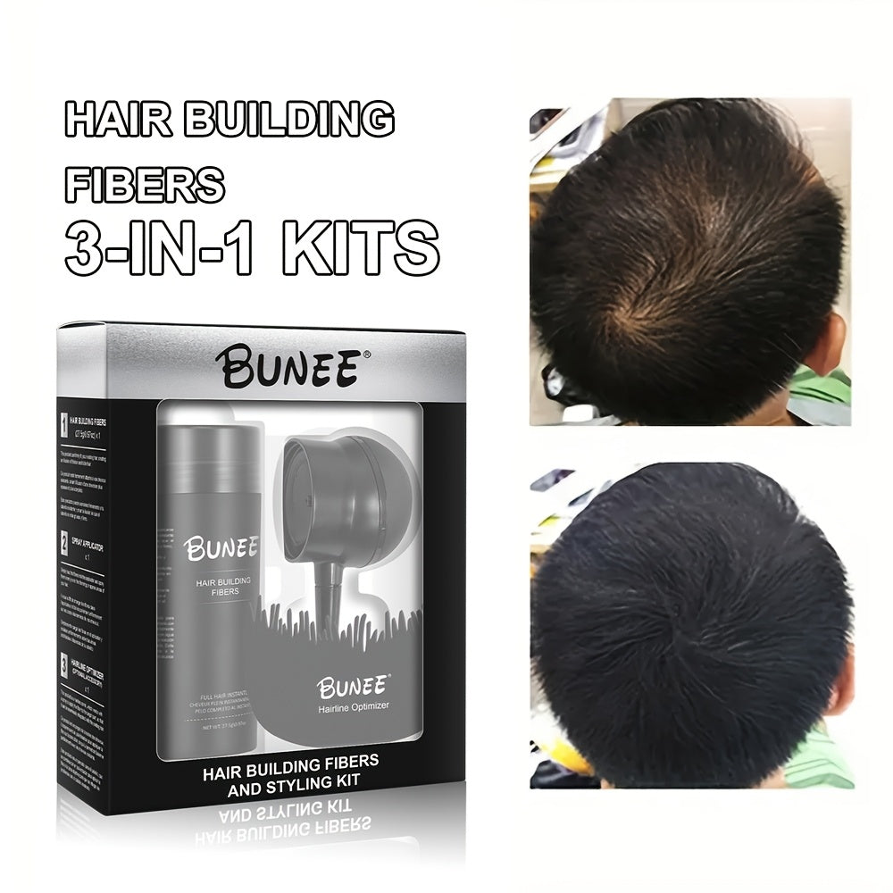 HårFiber™ – Set med Spray för Skägg & Hårbotten