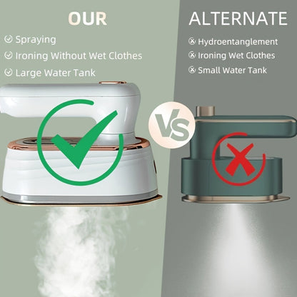 ReseSteamer – Bärbar 2-i-1 steamer och strykjärn