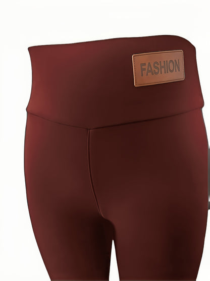 VärmeLeggings™ – Fodrade Hög Midja