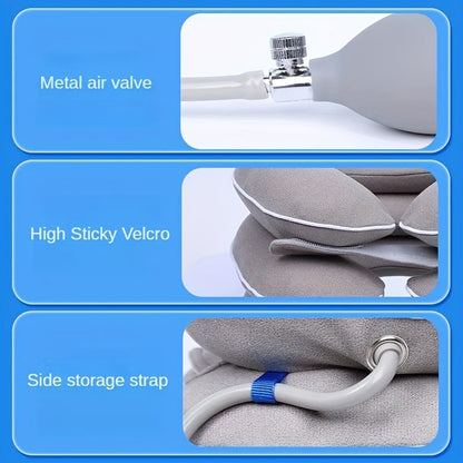 NeckEase™ – Säädettävä puhallettava niskatyyny