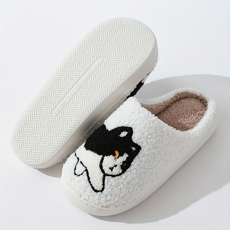 Katt tofflan - Mjuka Tofflor med Kattmotiv