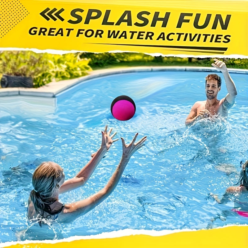 Rosa Flytande Boll - Elastisk Badboll för Pool och Strand