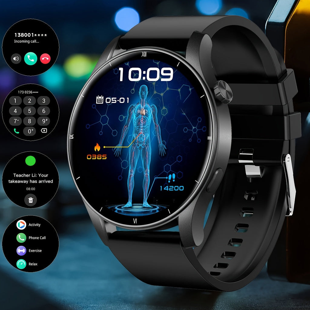 Smartklocka Herr – multifunktion & hälsospårning