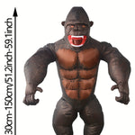 Uppblåsbar Gorilla Maskeraddräkt för Vuxna