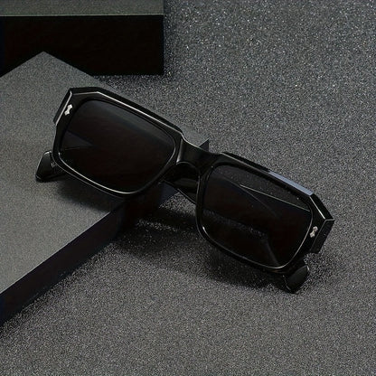 SquareLook™ – Herrglasögon med Svarta Glas