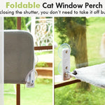 Fönsterhängmatta™ – Fällbar Kattbädd med Sugkoppar