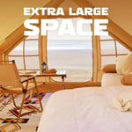 Uppblåsbart tält 6 personer – lätt campingtält med snabb montering