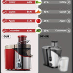 Kraftfull Frukt- och Grönsakspress, 400-800W
