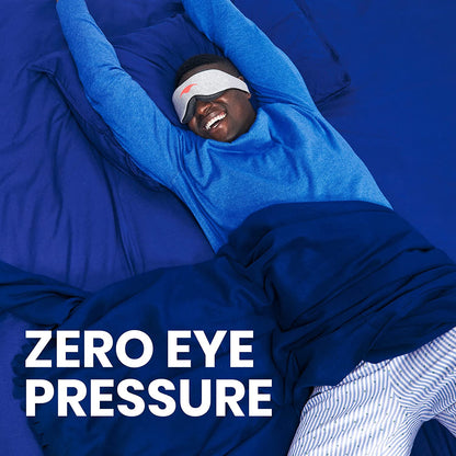 Jet Black - Unimaski säädettävillä silmäkupeilla