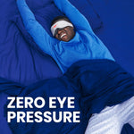 Kolsvart - Sovmask med justerbara ögonkoppar