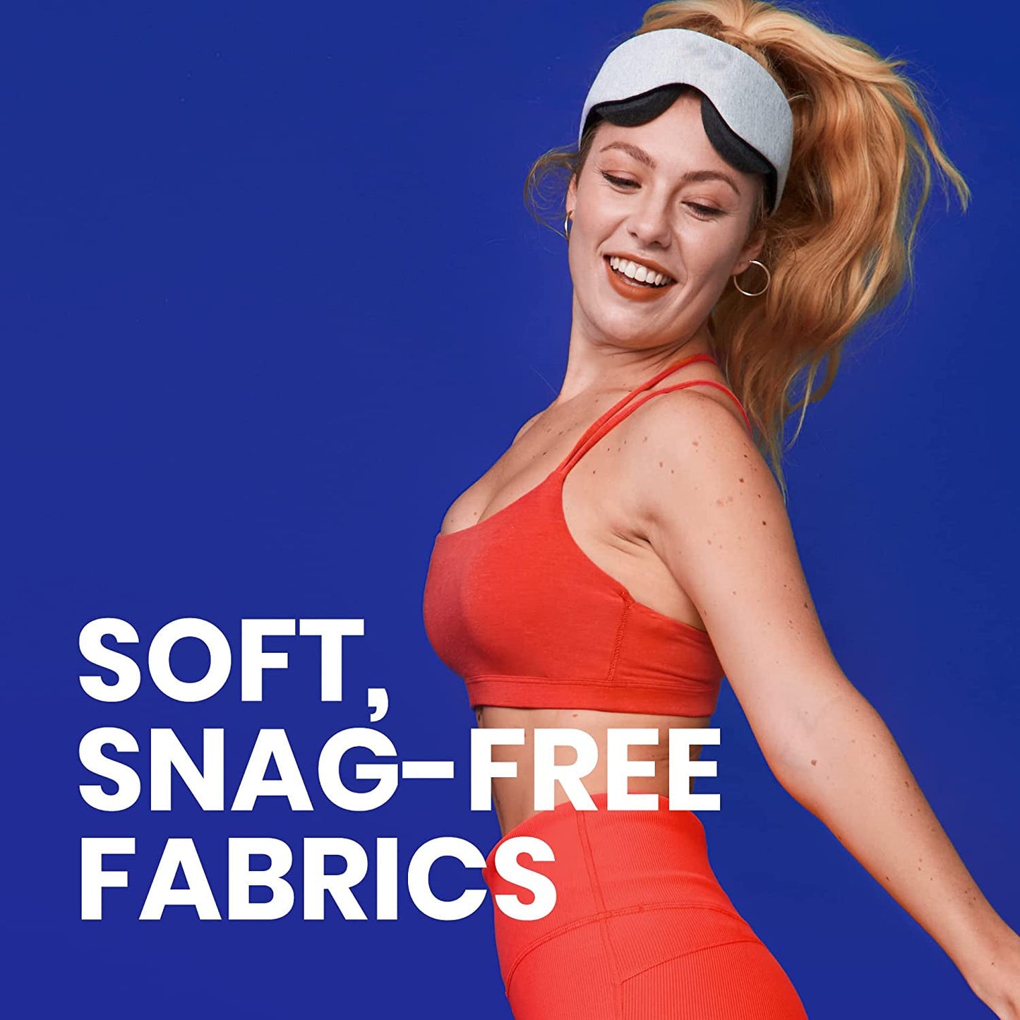 Jet Black - Unimaski säädettävillä silmäkupeilla