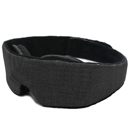 Jet Black - Unimaski säädettävillä silmäkupeilla