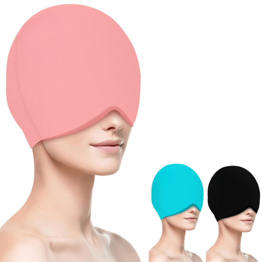 Huvudkyla™ – Migränhatt med Kylgel & Ansiktsmask