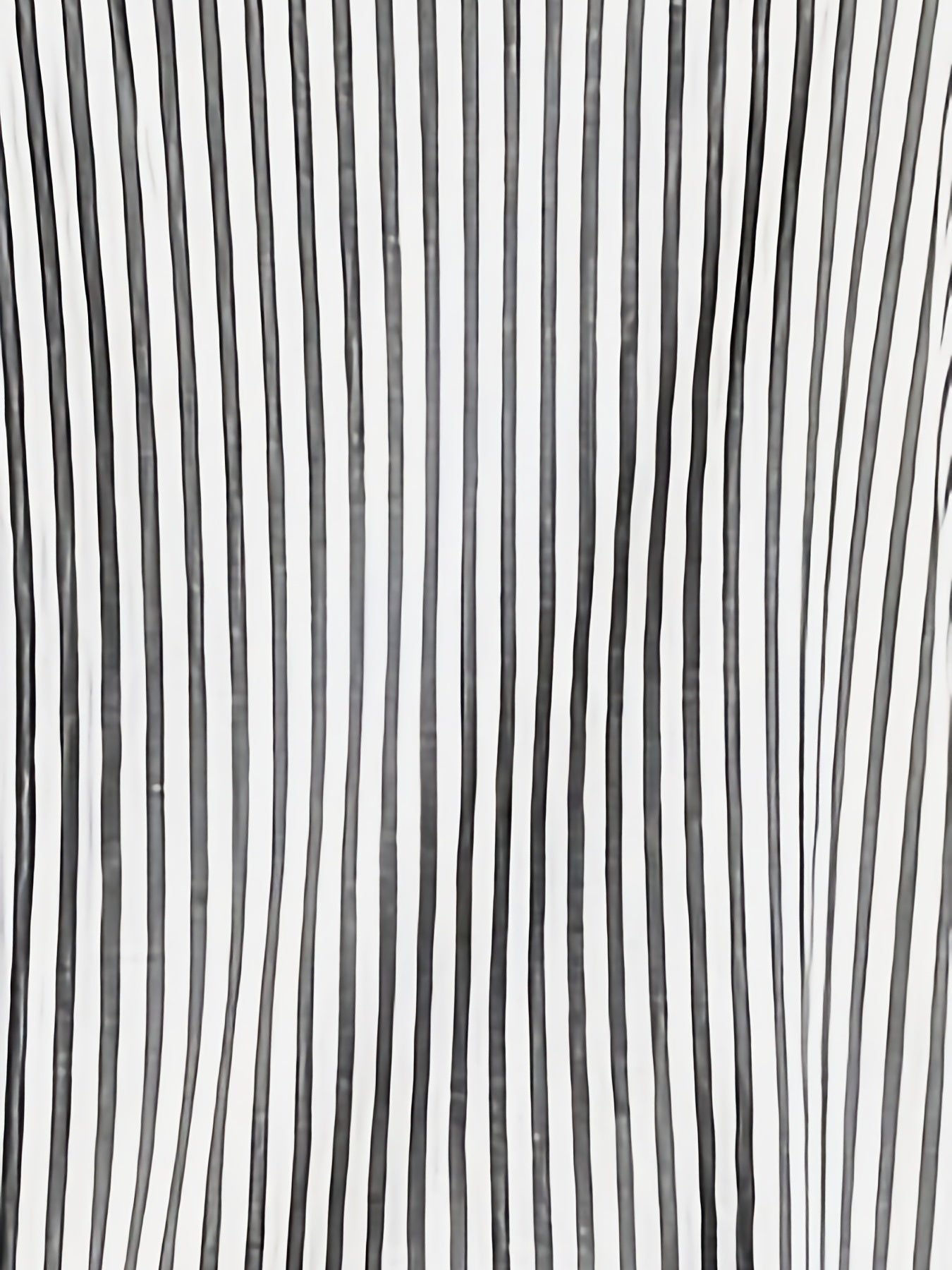 Randig sommarklänning dam – A-linje med fickor