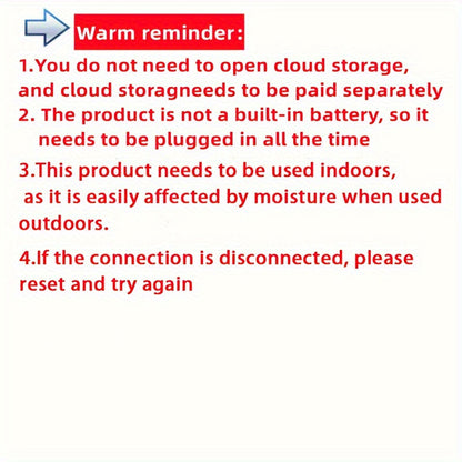 SmartCam360™ – WiFi Övervakningskamera med Röst