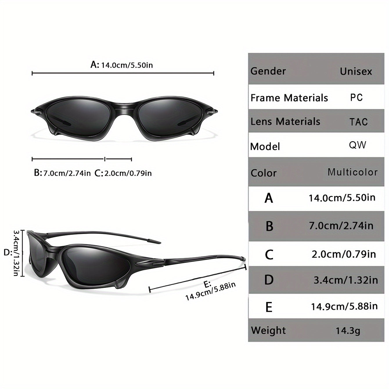 Cat Eye glasögon – unisex modeglasögon i flera färger