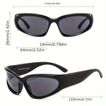 Motebriller - amerikansk stil med harpiksdekorasjon