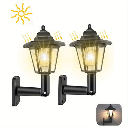 HexagonLampa™ – 2-pack Hexagonala Solcellslampor