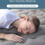 Uppblåsbar Bilmadrass – Resesäng med Kuddar för Camping & Bil