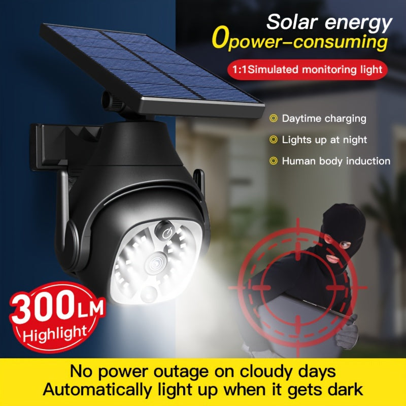 LED Rörelsesensorlampa™ – Solcellspanel med 180° Rotering