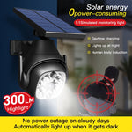 LED Rörelsesensorlampa™ – Solcellspanel med 180° Rotering