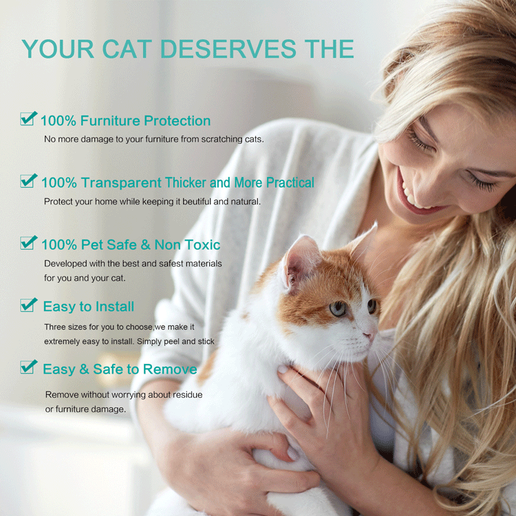 Antiklöst Kattplatta™ – Skyddande Kattklösplatta med Klister