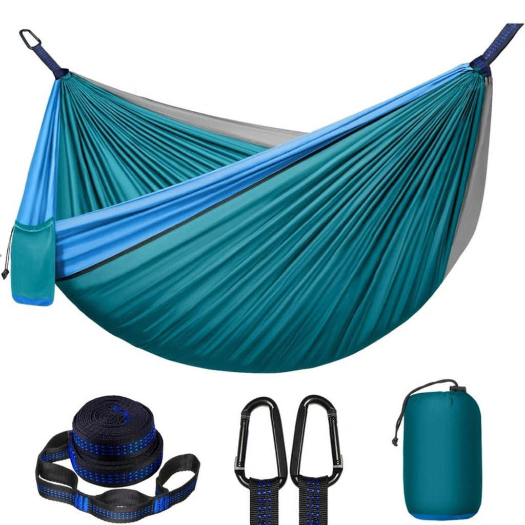 Extra Stor Camping Hängmatta – 3x2 m med Tillbehör