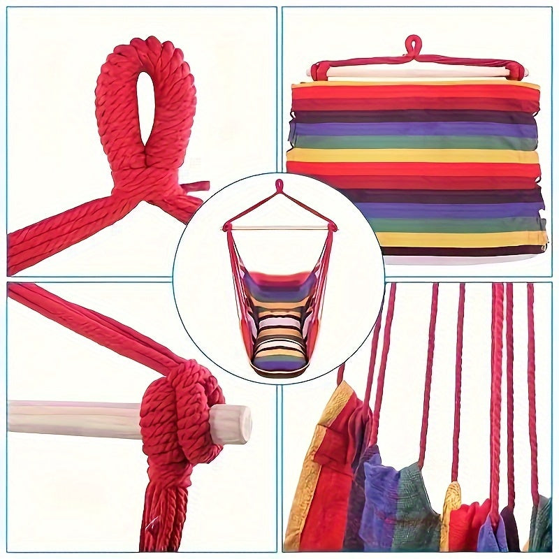 Utomhus Gungstol för Par – Lätt och Anti-Tipp