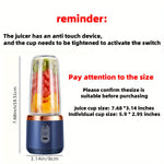 JuiceGo™ – Kannettava sähköinen tehosekoitin 400 ml