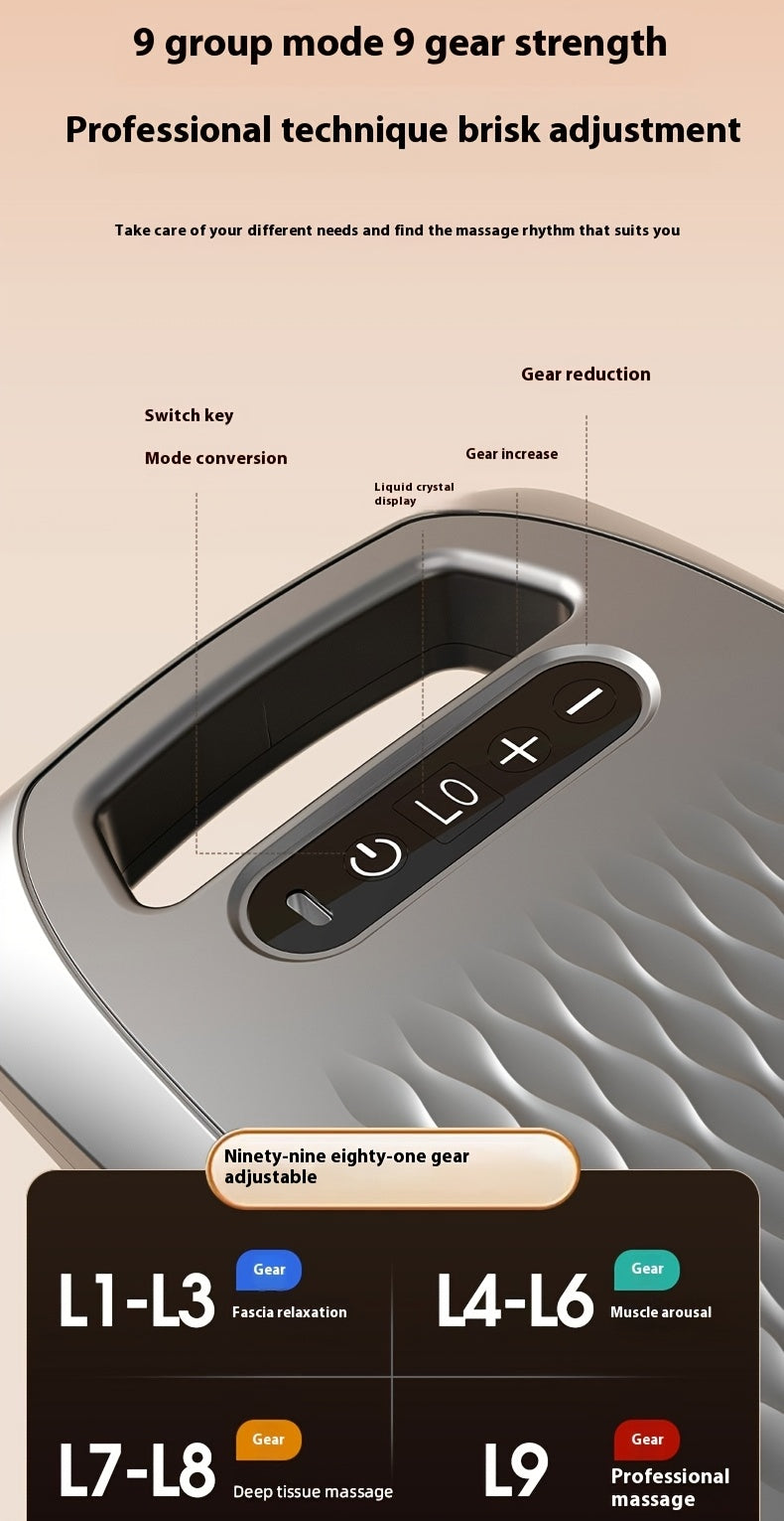 MassagePistolen™ – Kraftfull Massagepistol med 10 Munstycken