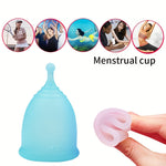 MensKopp™ Duo – Mjuk & Säker Menskopp i 2 Storlekar (12h Skydd)